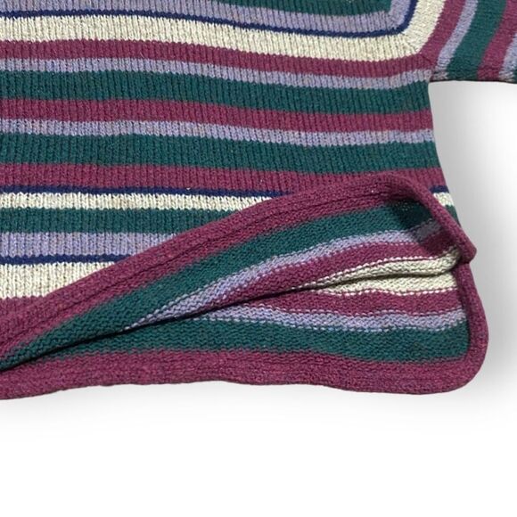 Monrose Unisex Vintage Wool Striped Sweater Size 44 XL - Picture 5 of 8